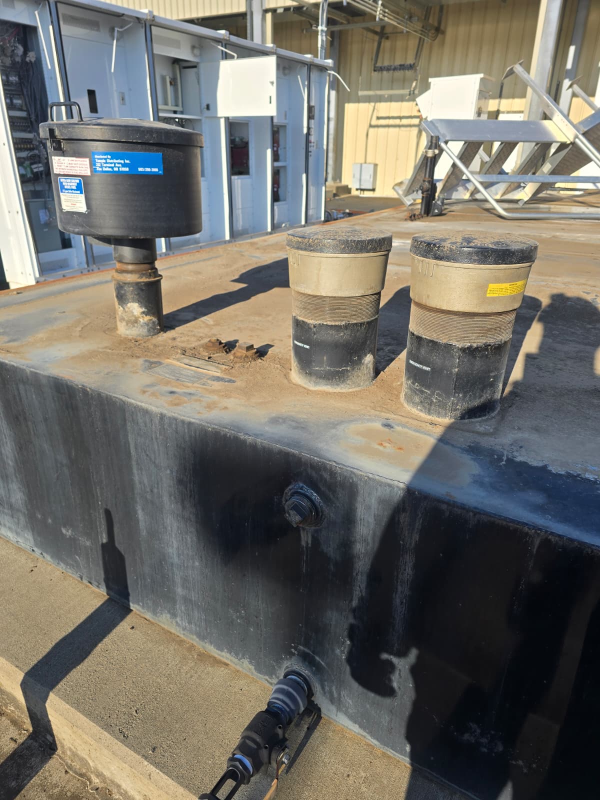4000 Gallon Victory  Double Wall Secondary Containment Diesel Fuel Tank Sub-Base Generator Tank UL 142