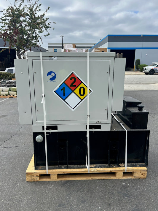 Polar Power 20kW 48V DC Diesel Generator 360A 40-60V 125 Gal Tank H020DYA360TED