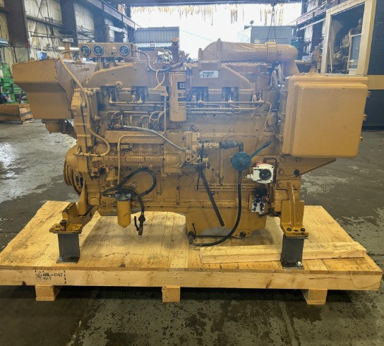 High Hour Runner Caterpillar 3406 DIT 251HP Diesel Marine Engine - DPC1186