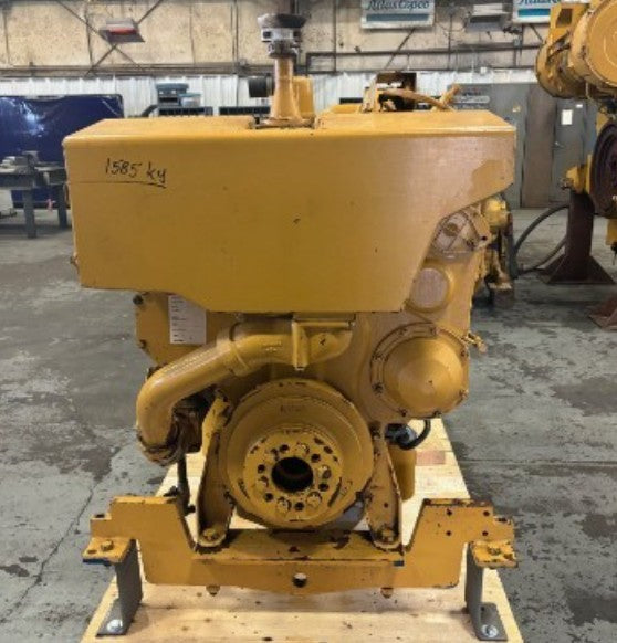 High Hour Runner Caterpillar 3406 DIT 251HP Diesel Marine Engine - DPC1186