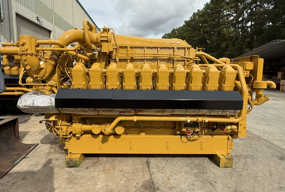 Rebuilt Caterpillar G3520C 1900KW Natural Gas Generator Set - DPC1016