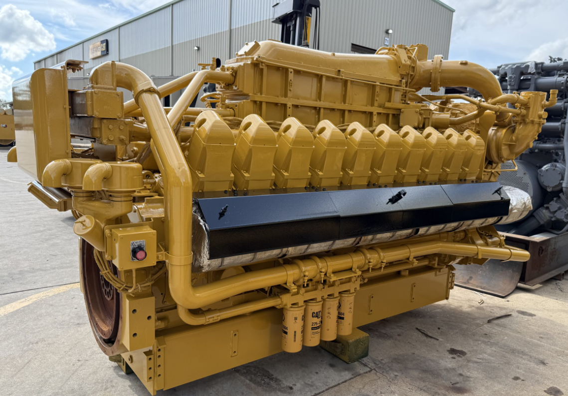 Rebuilt Caterpillar G3520C 1900KW Natural Gas Generator Set - DPC1016