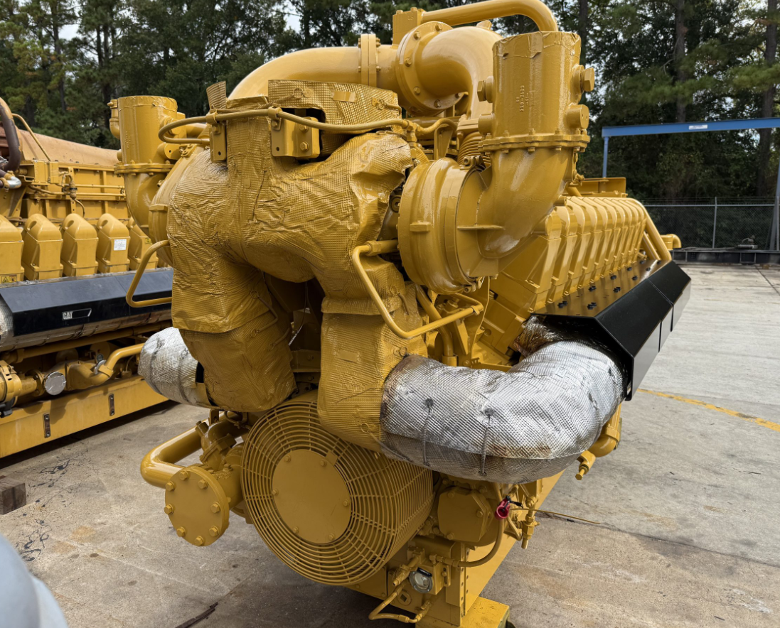 Rebuilt Caterpillar G3520C 1900KW Natural Gas Generator Set - DPC1016