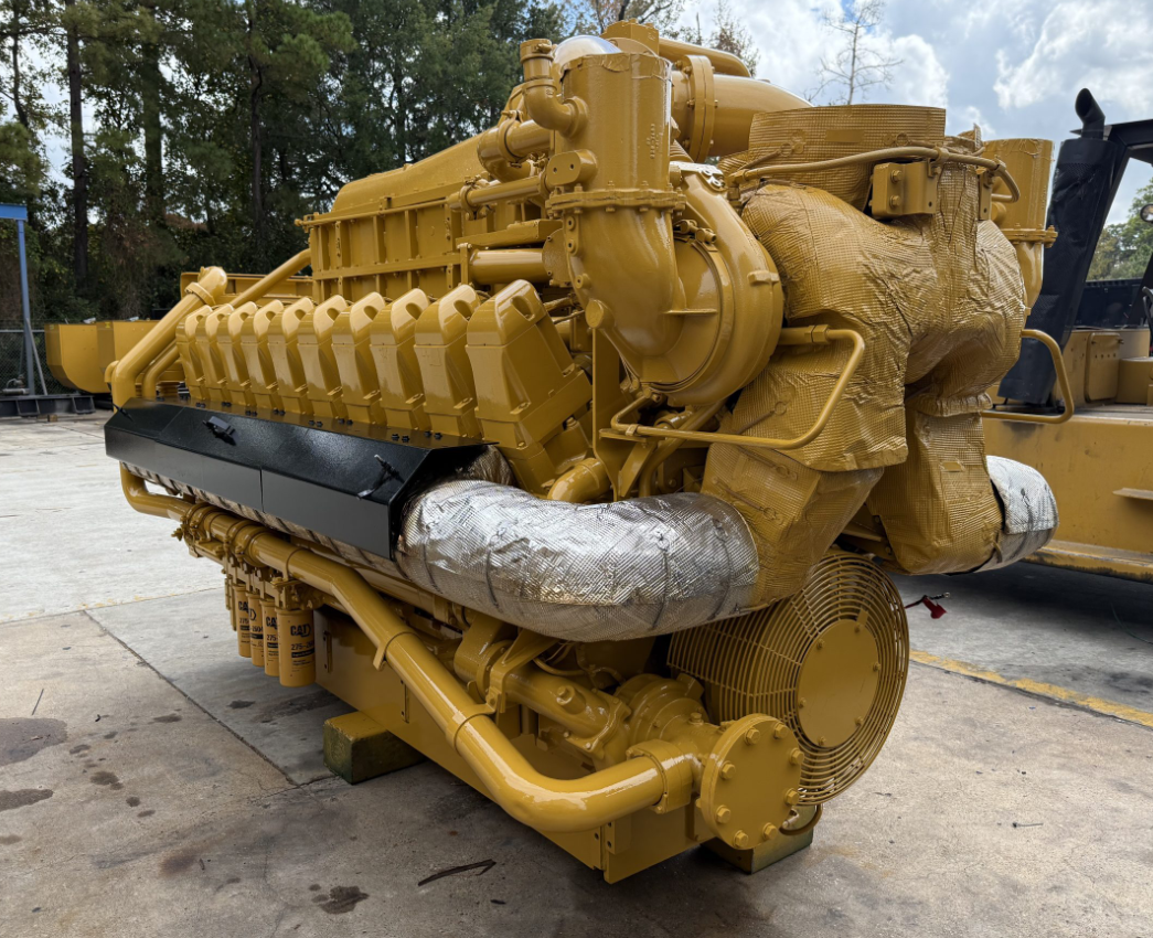 Rebuilt Caterpillar G3520C 1900KW Natural Gas Generator Set - DPC1016