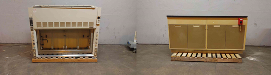 6' Hamilton SafeAire Chemical Ducted Fume Hood & Bench (104258)(104258)