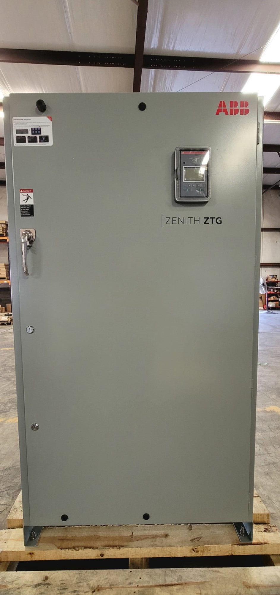NEW ABB Zenith ZTG 800A ATS Automatic Transfer Switch 480V 3PH SLD Neu ...
