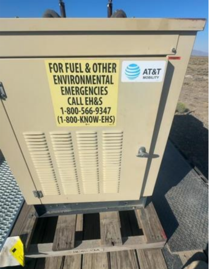 AS IS 35KW Generac 120/240V 291.6/145.8A 99A02695-S Nat Gas LP Generator 1PH '99 664 Hrs. (SKU: 111130)