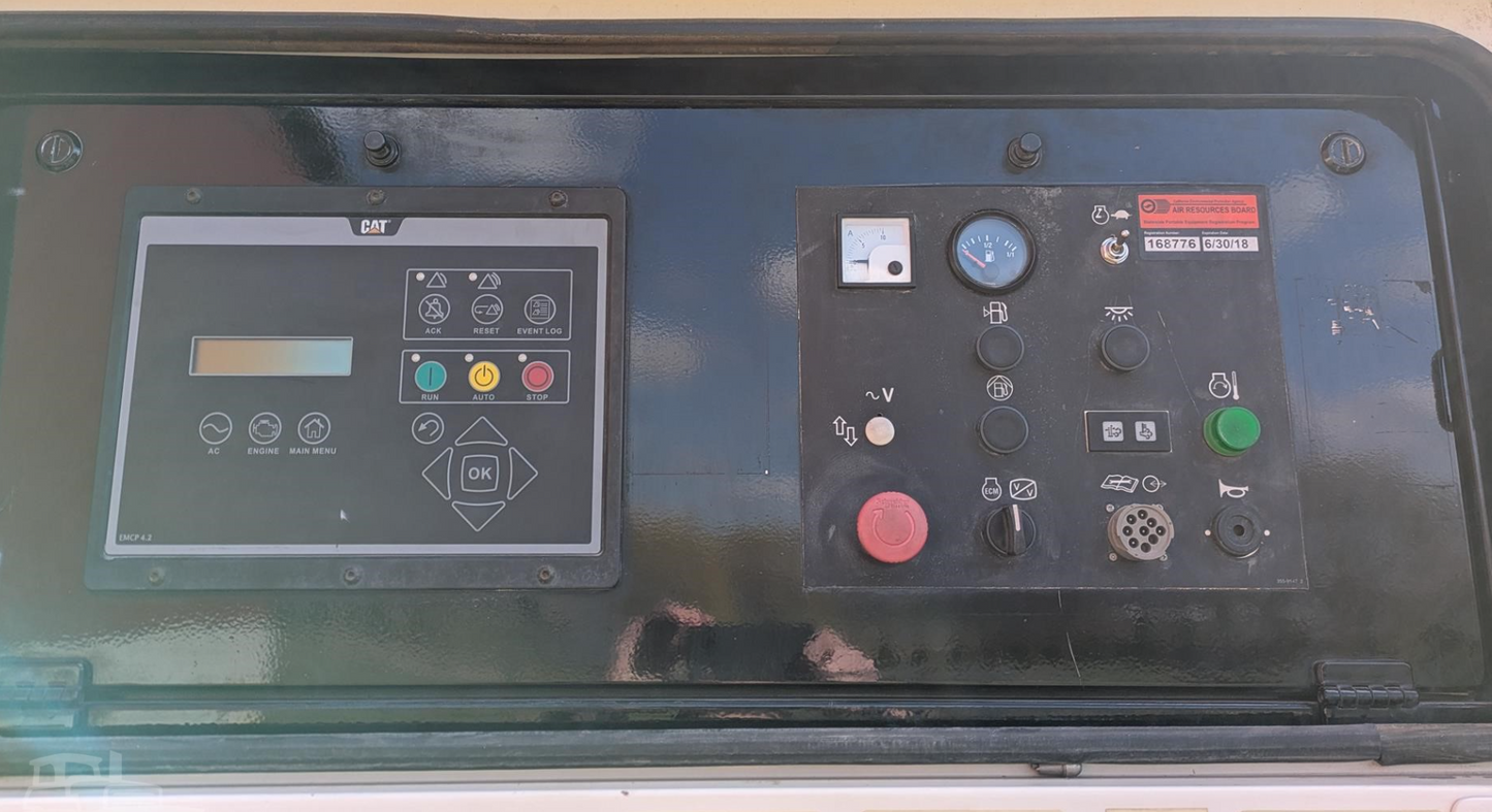 2014 Caterpillar XQ200 Mobile Diesel Generator 200kW CAT C7.1 0-Hour Rebuild Multi-Voltage Trailer Mounted EMCP 4.2