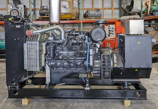 NEW 2026 FPT 135kW Single Phase Open Skid Diesel Genset Tier 3 2 Hrs - GTCH1039