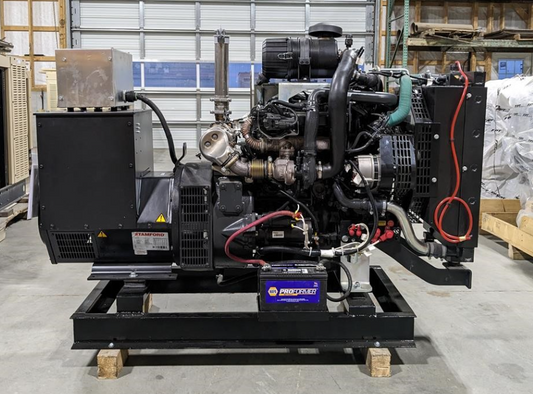 NEW 2024 FPT 50kW Diesel Genset Open Skid 3.4L Tier 4 Final 0 Hrs - GTCH1037