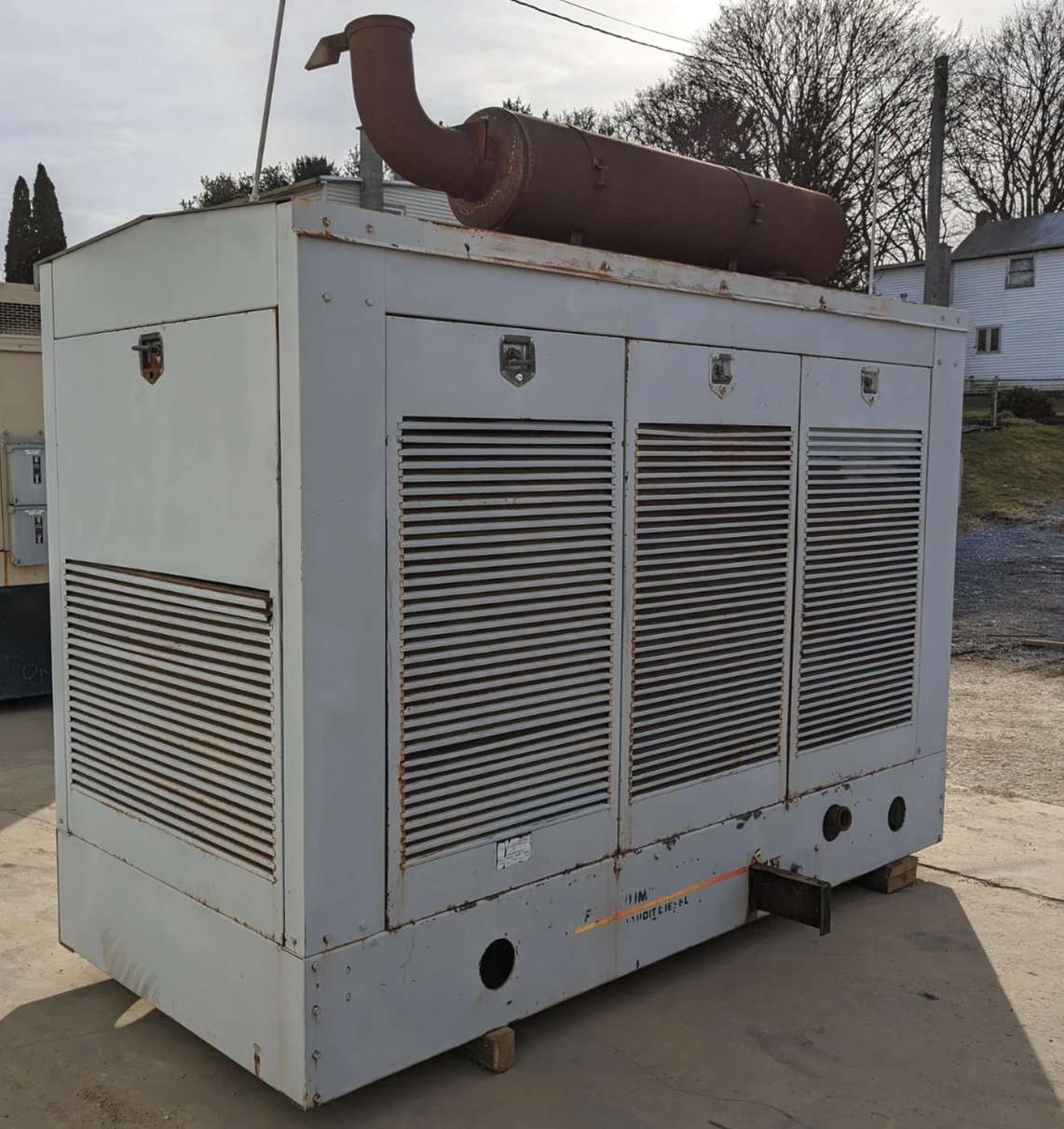150KW SPECTRUM 150GS Nat Gas LP Generator 378hrs TESTED