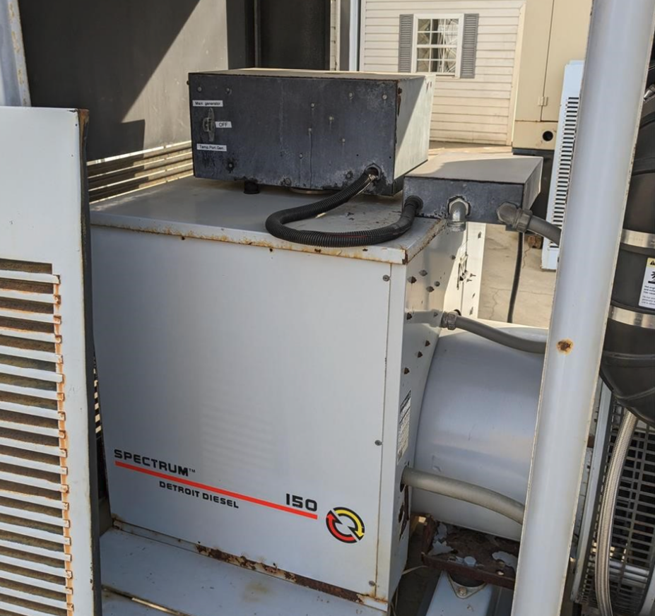 150KW SPECTRUM 150GS Nat Gas LP Generator 378hrs TESTED