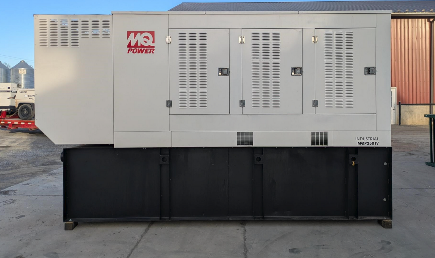 250KW Multiquip MQP250IV Diesel Generator 277/480 56HRS TESTED