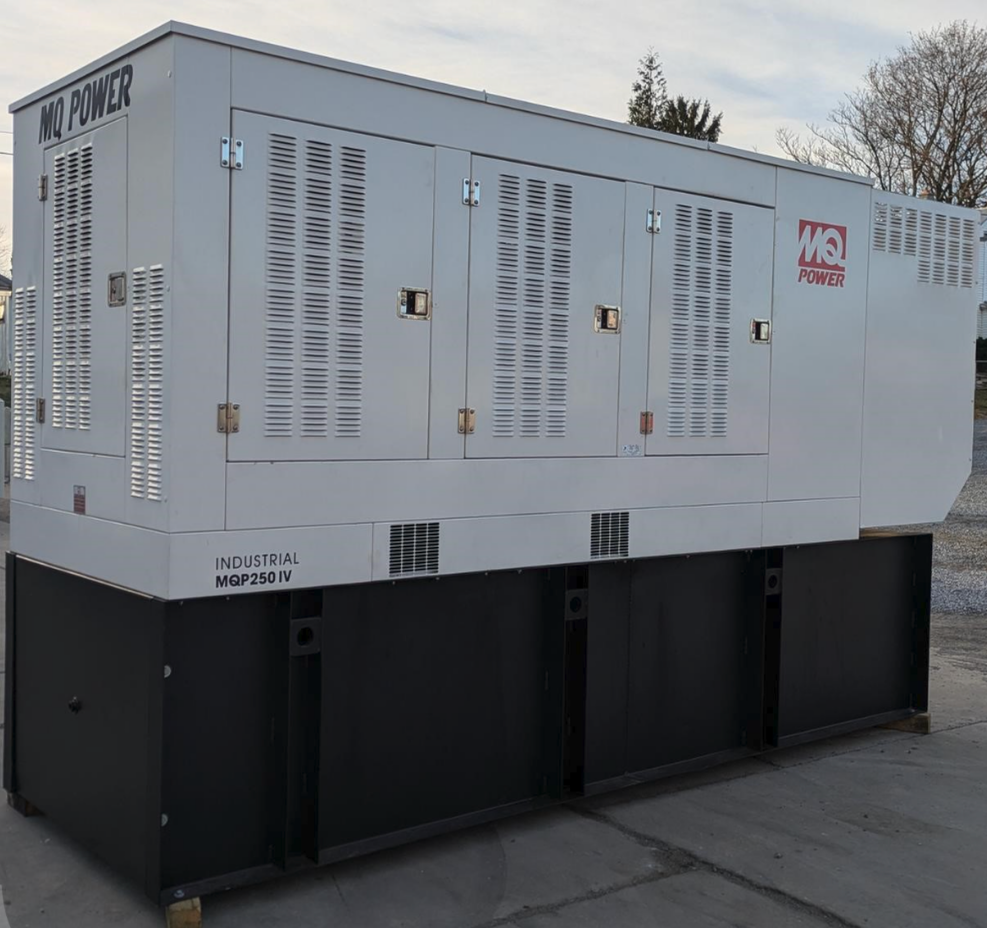 250KW Multiquip MQP250IV Diesel Generator 277/480 56HRS TESTED