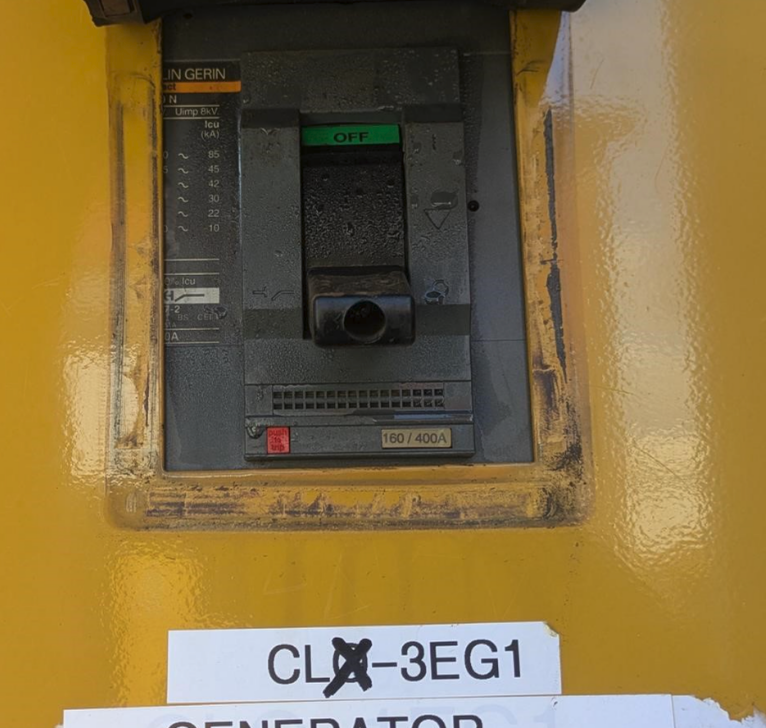 300kW CAT 3406 Diesel Generator 277/480 3ph '03 5477hrs TESTED