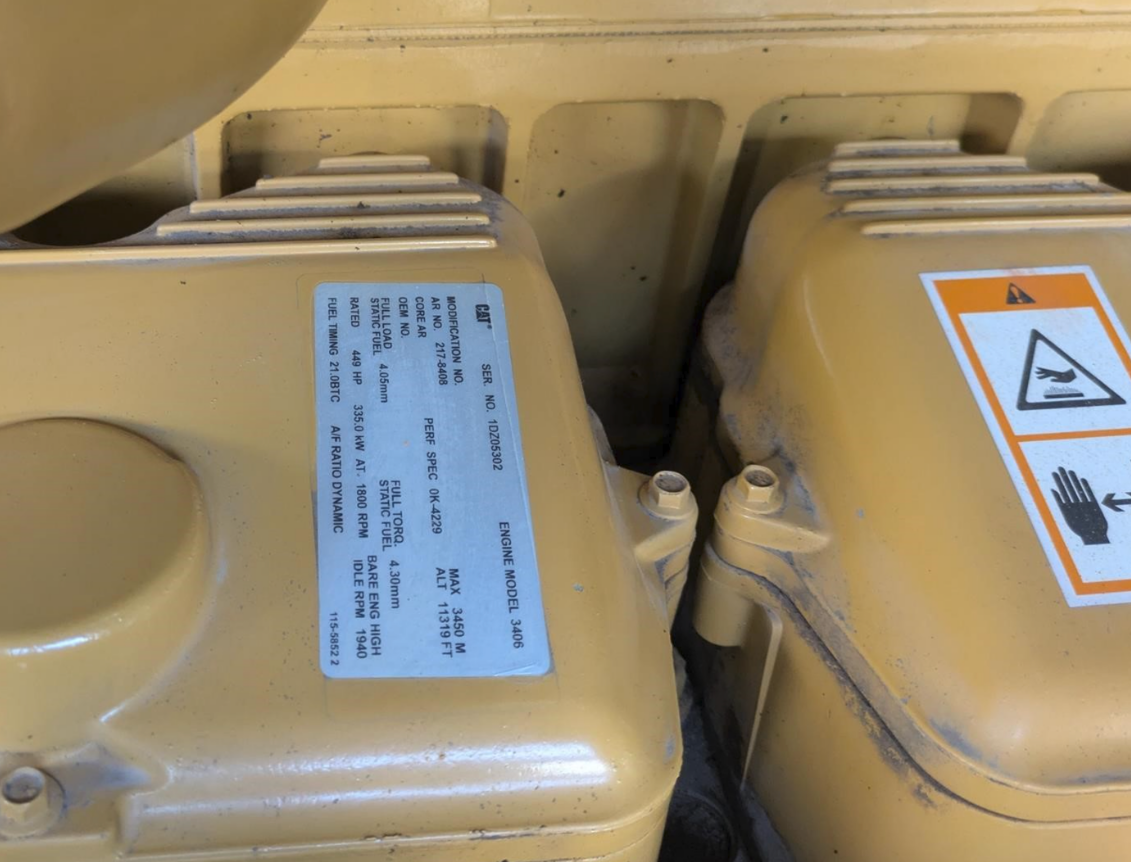 300kW CAT 3406 Diesel Generator 277/480 3ph '03 5477hrs TESTED