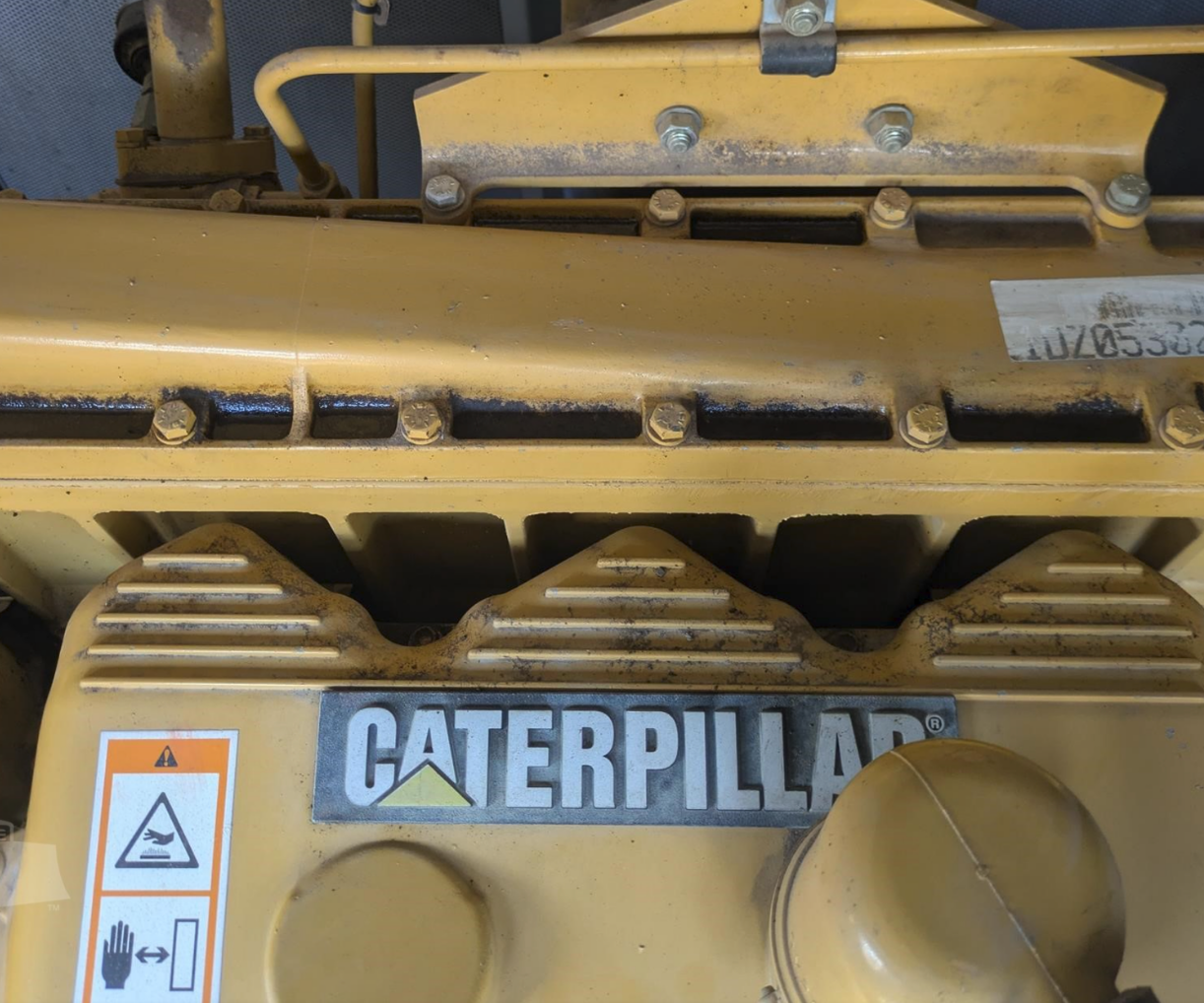 300kW CAT 3406 Diesel Generator 277/480 3ph '03 5477hrs TESTED