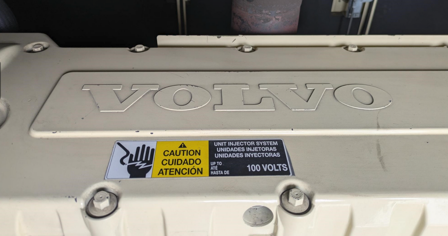 360KW Kohler Volvo Diesel Generator 3ph 120/208 210hrs '07 TESTED