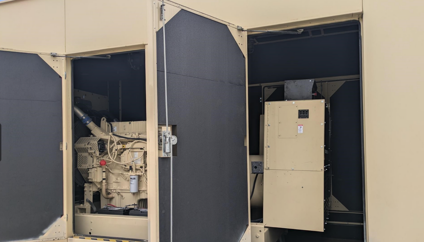 360KW Kohler Volvo Diesel Generator 3ph 120/208 210hrs '07 TESTED