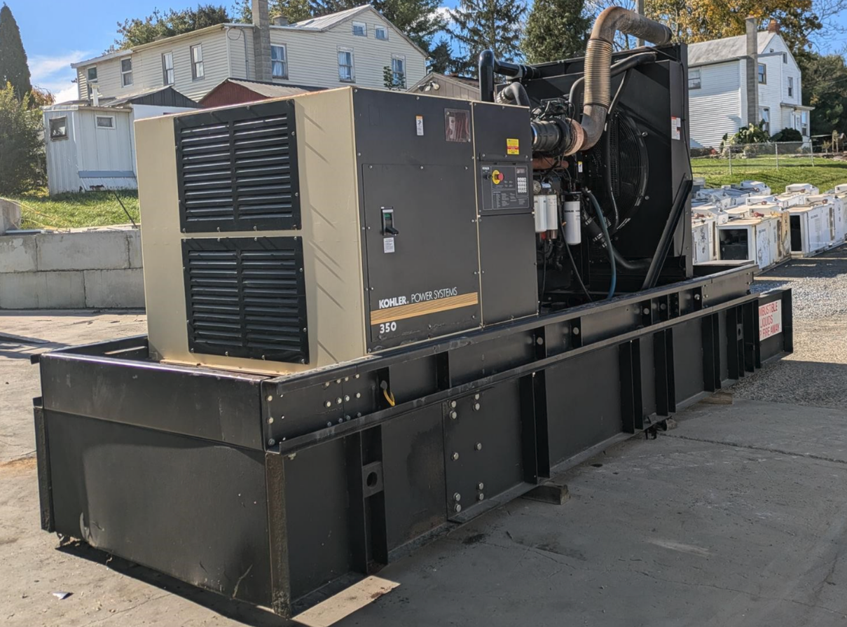350KW Kohler 350ROZJ Diesel Generator 3ph 277/480 252Hrs '13 TESTED