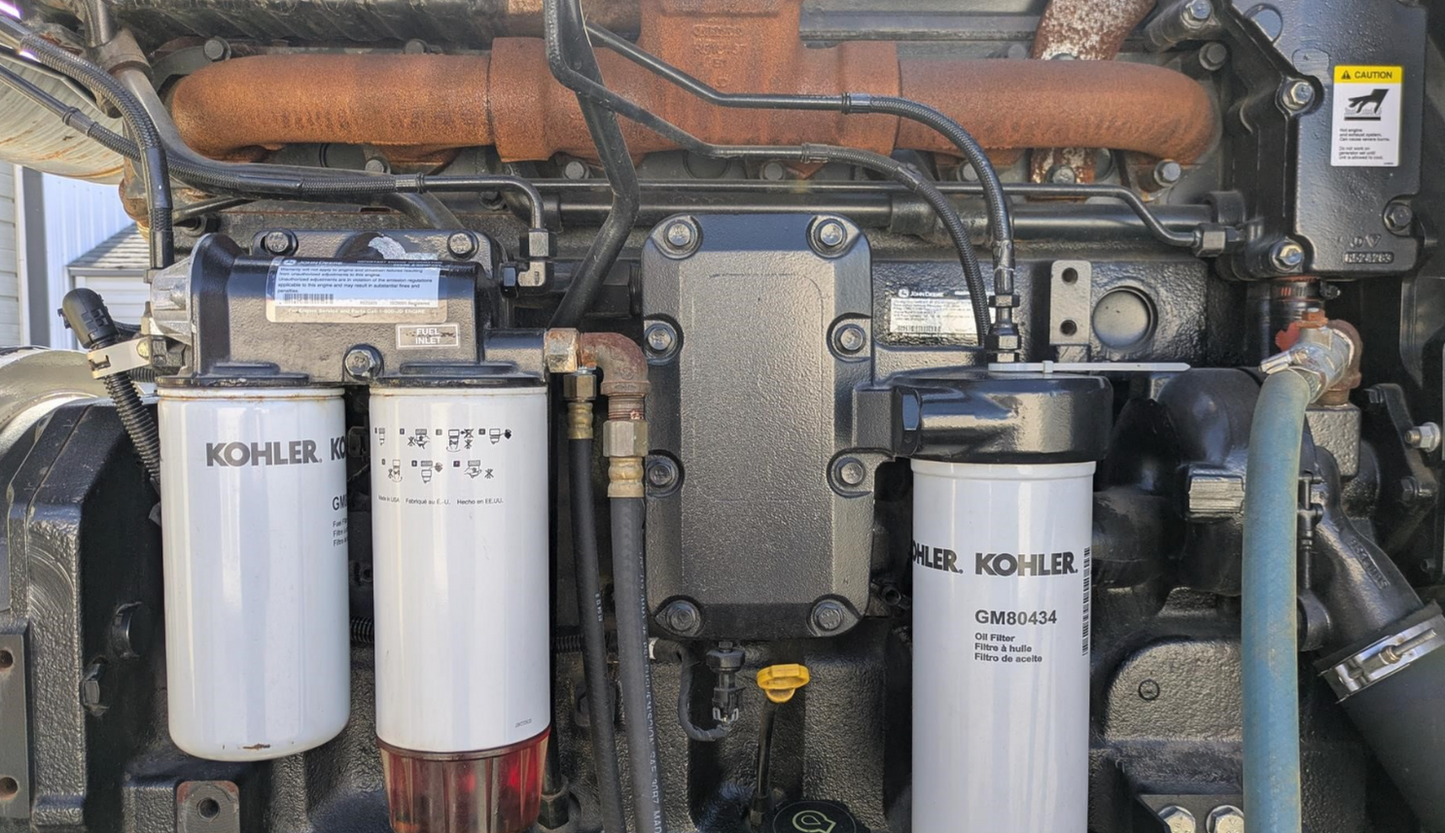 350KW Kohler 350ROZJ Diesel Generator 3ph 277/480 252Hrs '13 TESTED
