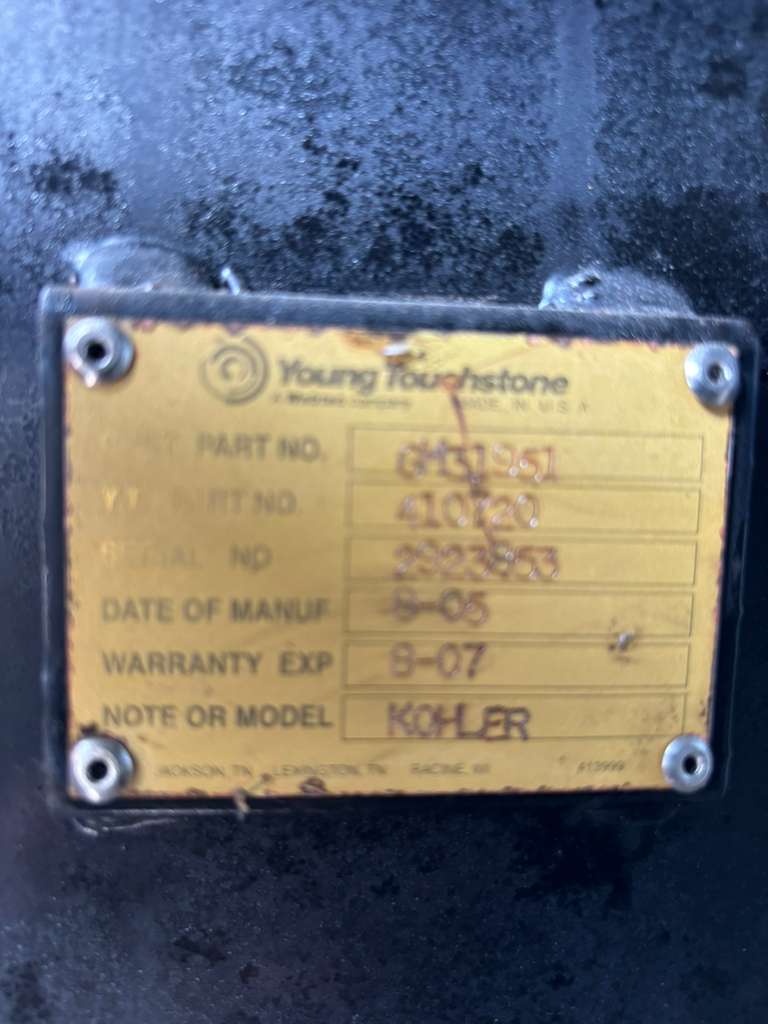 Kohler 750REOZM 750kW Diesel Generator 480V 3 Phase Low 324 Hrs Standby Enclosed