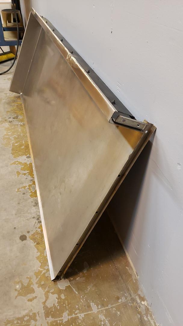 71"x27" Stainless Steel Countertop with Backsplash(S6LLST8331)