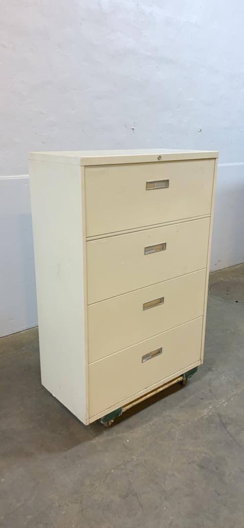 42x18x55" 4 Drawer Lateral File Cabinet(S6LLST8658)