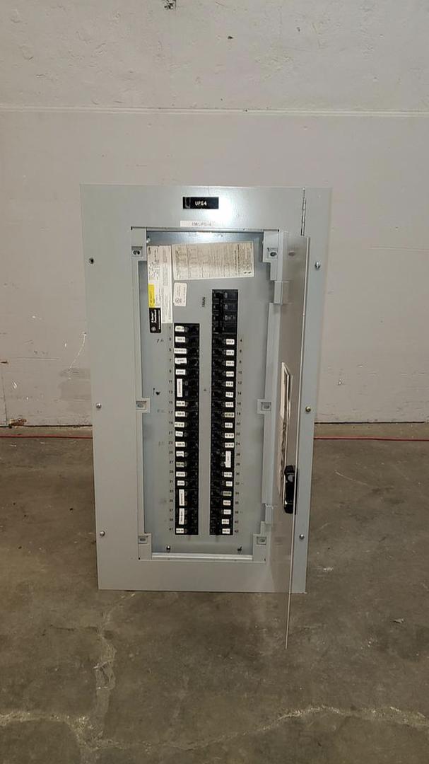 GE 125A A Series Panel Board 208/120v 3Ph Loaded w/ Main(S6LLST12103)