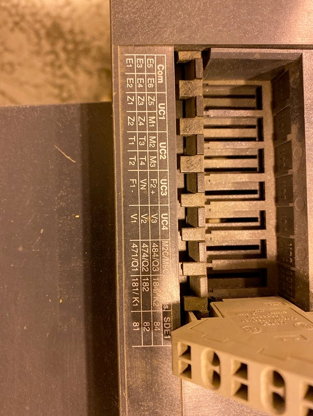 Merlin Gerin, Masterpact NW12H, 1200A Circuit Breaker (S6LLST1545)