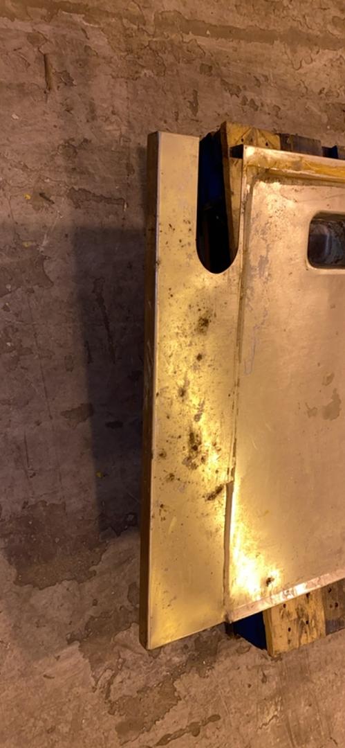 Stainless Steel Fumehood Counter Top 70"x30" w/ 2 Sink Cups (S6LLST3717)