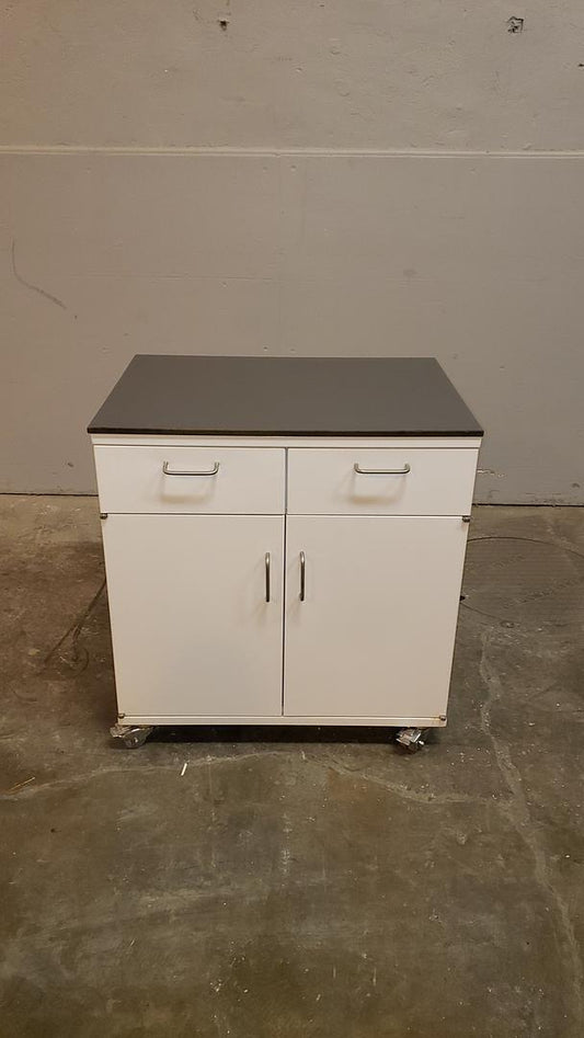 Rolling Lab Casework 2 Stainless Drwr 2 Door(S6LLST10372)