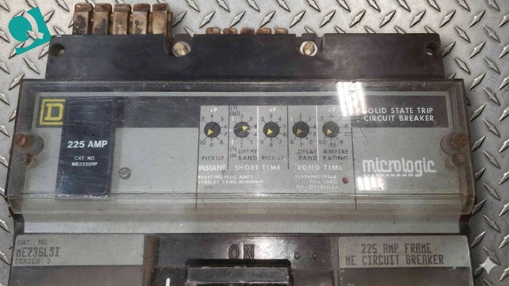 Square D 225A 600V 3 Pole Solid State Trip Circuit Breaker ME236LSI (SKU: 112546)