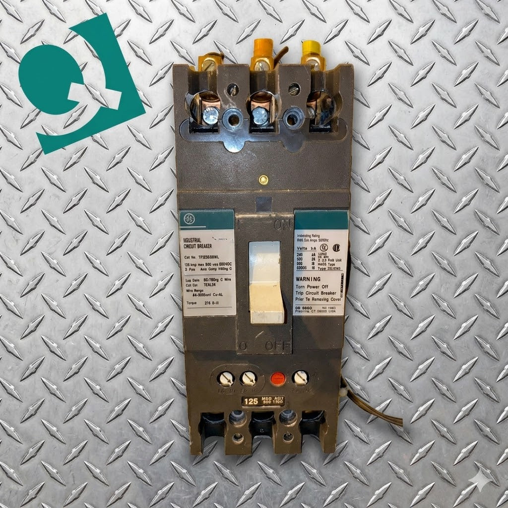 125A GE TFJ236125WL 3 Pole Circuit Breaker(S6LLST1413)