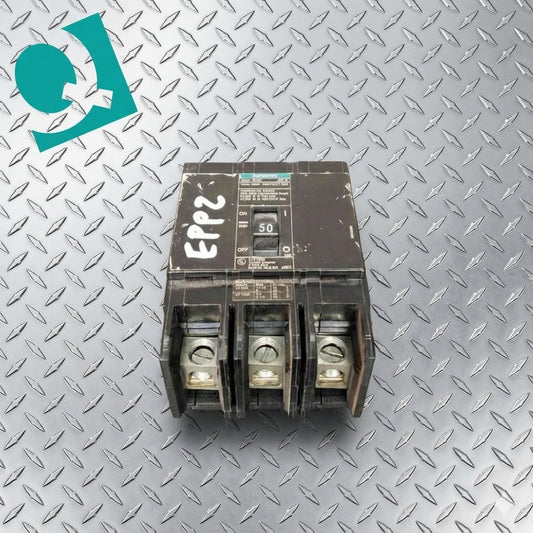 Siemens 50 Amp BQD 3 Pole Breaker (SKU: 2519AA)(2519AA)
