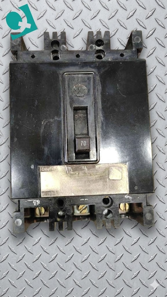 Westinghouse Motor Circuit Breaker Protector 70A 3POLES 600V (SKU: 110240)