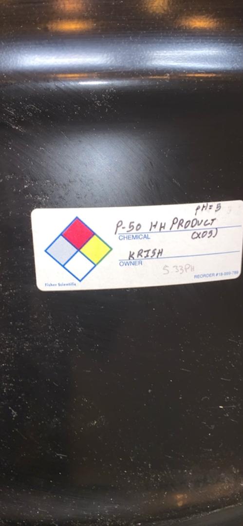 Fisher Scientific Metal Barrel LP-79518130