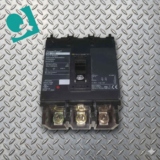 Square D PowerPact QB 225 Circuit Breaker 3-Pole 225A 240V QBF32225TS 10kA (SKU: 113204)