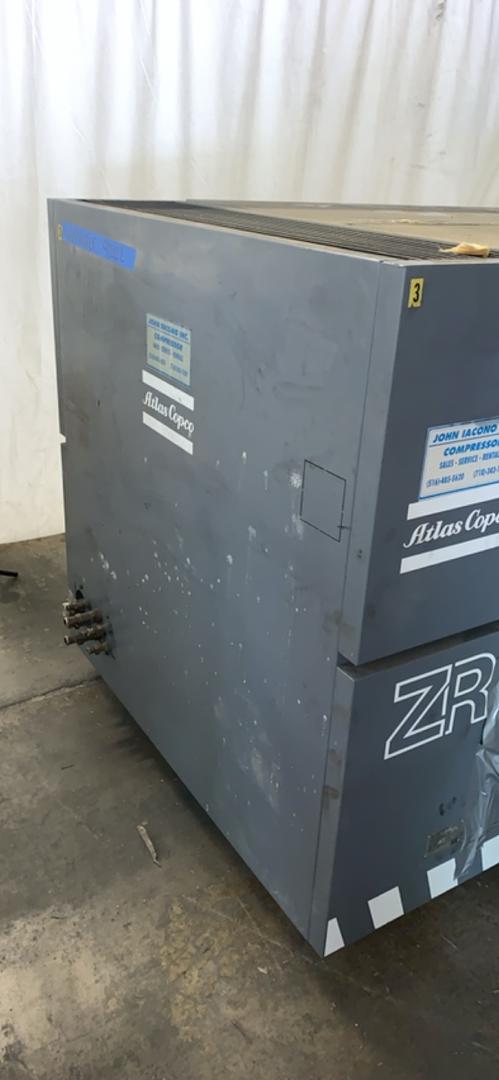ZR255 75HP ATLAS COPCO Industrial Air Compressor(S6LLST6594)