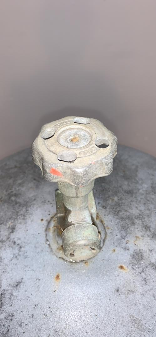 15"x50" Tall Metal Gas Storage Tank Cylinder(S6LLST8758)