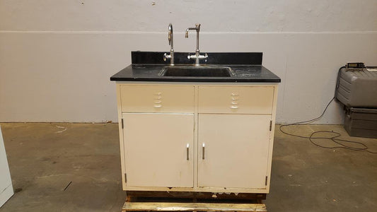 42" Duralab Black Epoxy Sink Bundle(S6LLST7615)