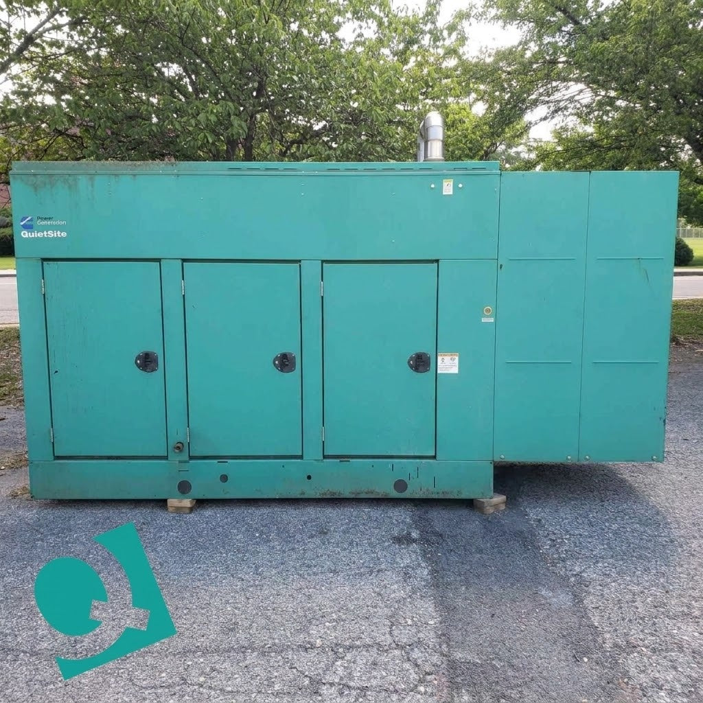 Cummins QuietSite 100kW Nat Gas LP Generator GGHH 1&3PH Standby 296Hrs. TESTED (SKU: 112978)
