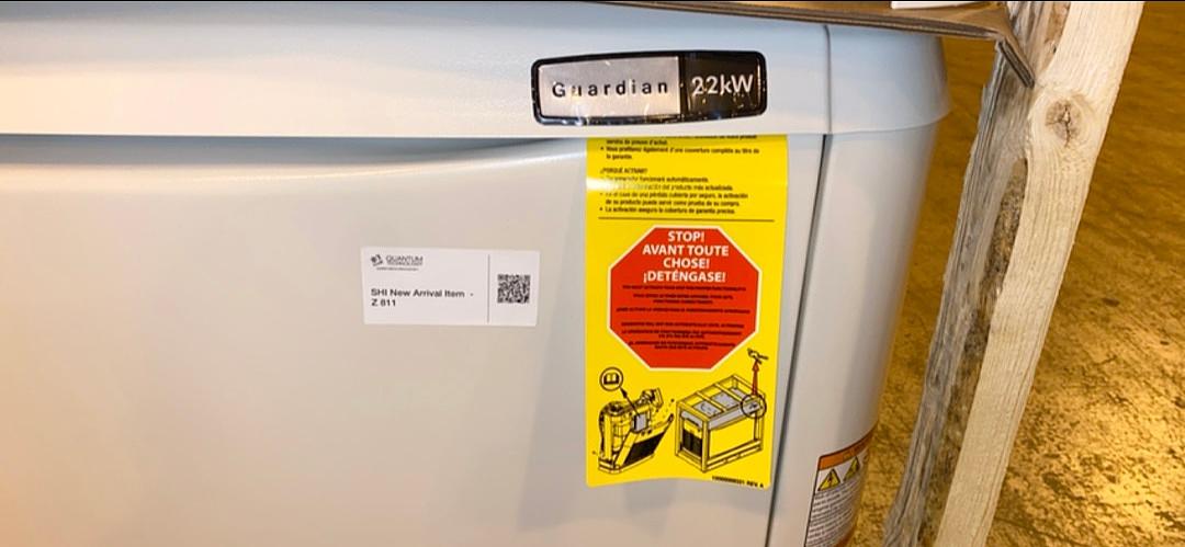 22KW NEW IN STOCK GENERAC Home Guardian Gas Generator and 200A ATS