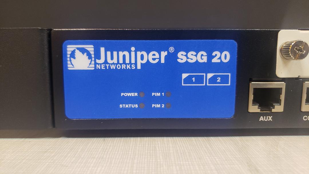 Lot of 4 Juniper Networks SSG20 Security Services Gateway SSG-20-SH(S6LLST7758)