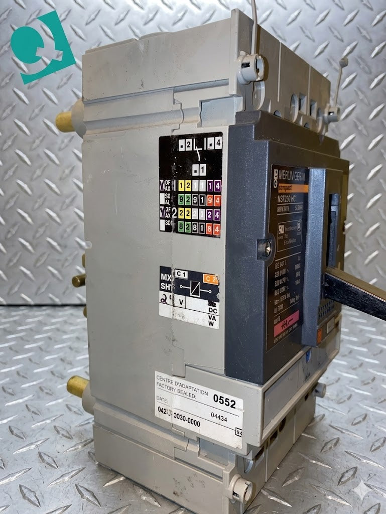 250A Circuit Breaker Merlin Gerin NSF250 HC(S6LLST1377)