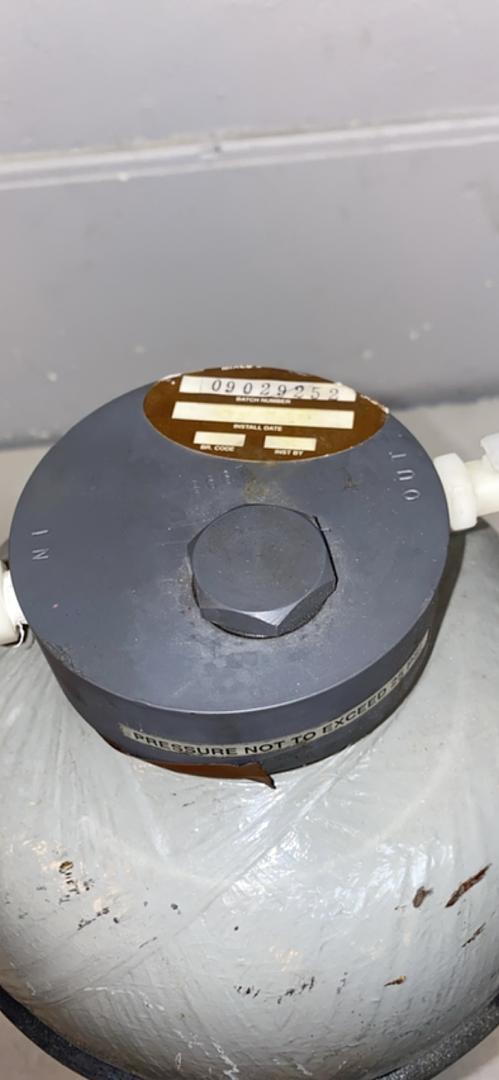 US Filter deionization tank(S6LLST6072)