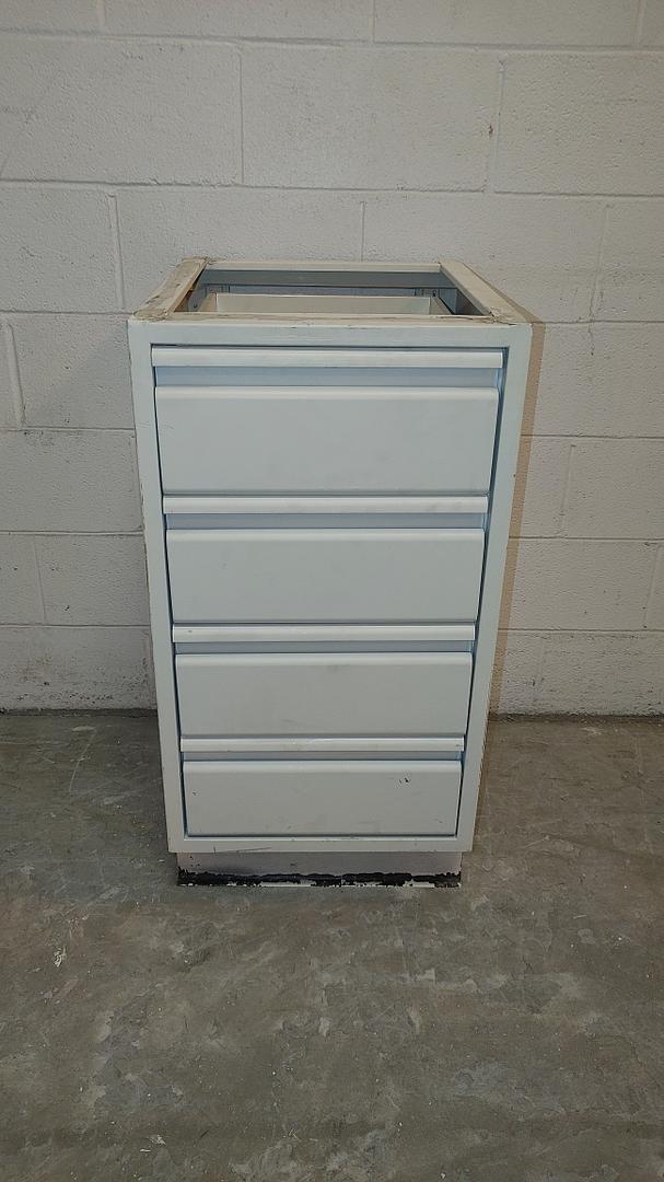18" 4 Drawer Contoured Casework(S6LLST11885)