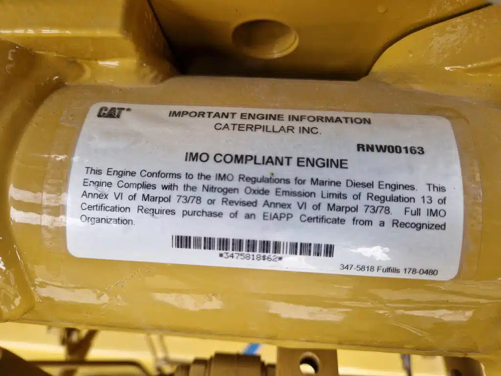 New Surplus Caterpillar C32 ACERT 910KW Diesel Generator Set - DPC1056