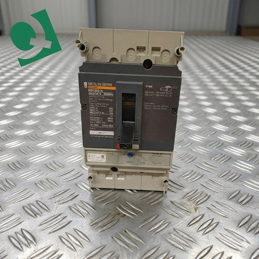 Merlin Gerin NSF250 N 225A 3 Pole Circuit Breaker