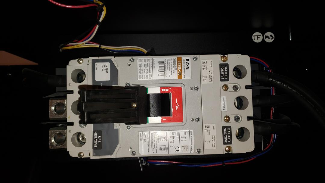 600A C&C POWER UPS BATTERY CABINET UBC75(S6LLST10808)